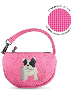 Lug Disco Perfectly Pink2 Featuring a Bulldog